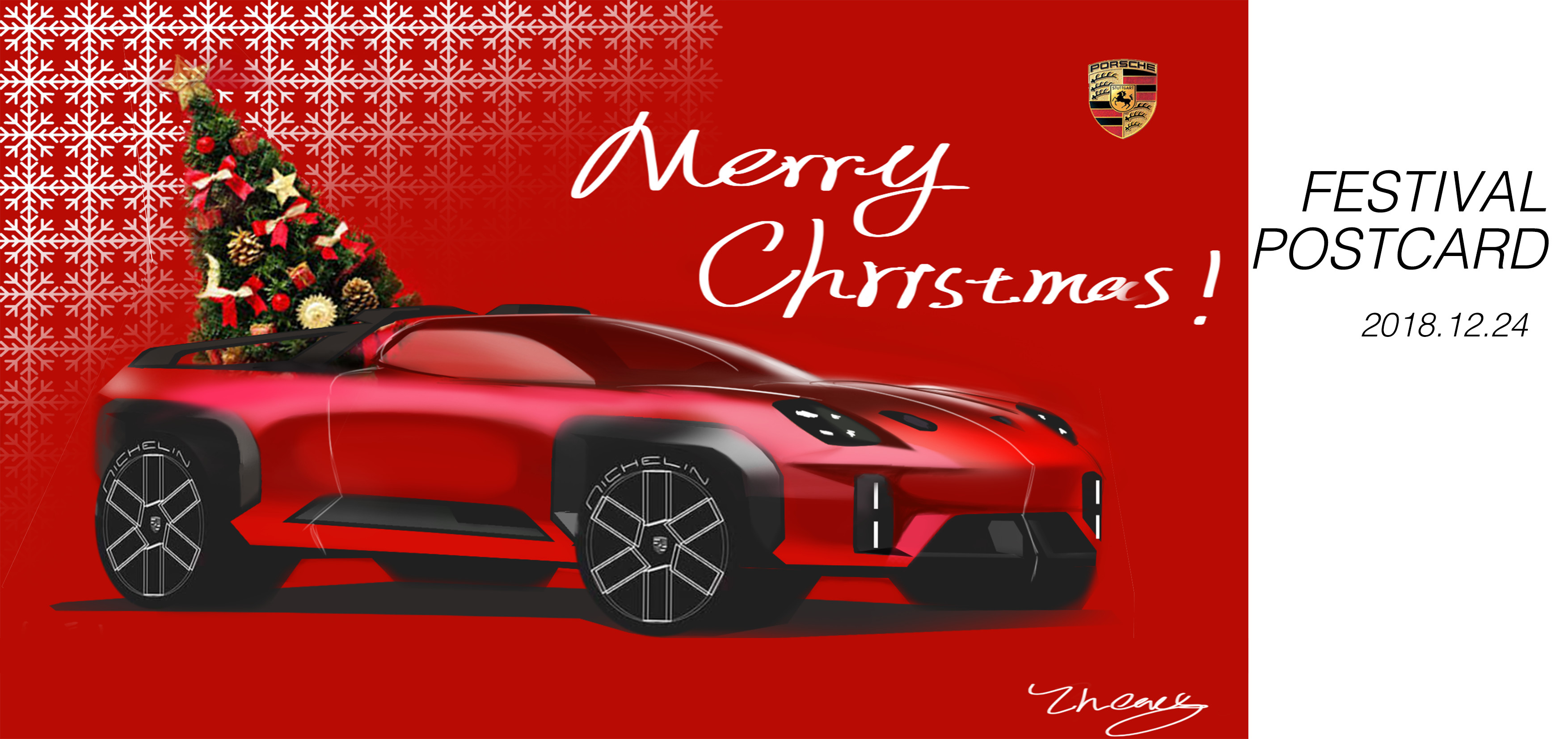 Porsche Christmas TERRAFORM